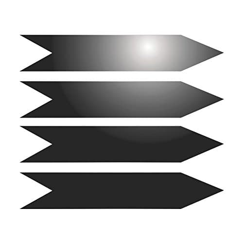 4x Hurtle Reflective Reflective Tape for Marking 28x5 cm – brown