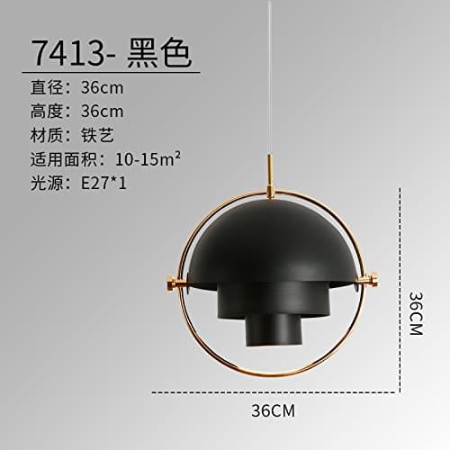 Osradmd Multi Denmark, Gubi Living Room, Bar, Cafe, Modern, Minimalist, Nordic, Semi Circle, Bedroom, Restaurant, Chandelier,Black