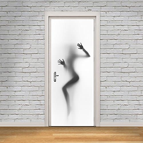 CXQWAN Creative 3D Sticker DIY Self-adhesive Mural Removable Waterproof Art Poster Decoration Wall Stickers Wallpaper (Sexy Beauty)