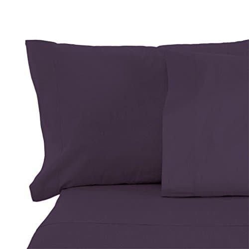 Bamboo Comfort 4-Piece Sheet Set 1800 Thread Count Cotton Feel Bedding - EXTRA SOFT DEEP SHEETS (Full, Purple)
