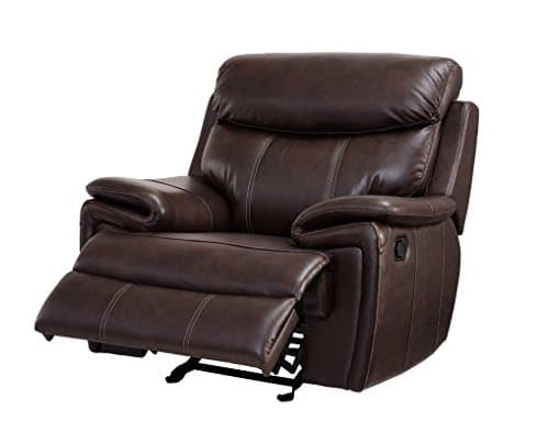 Arlee Motion Glider Recliner in Matte Brown