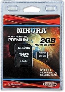 Nikura NI-MSD2GB 2GB SD Micro Memory Card