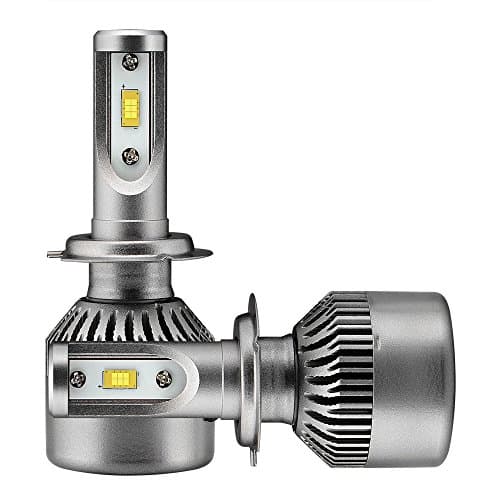 H7 LED Headlight Bulb,Extremely Bright Seoul CSC-Chipsets,80W 9600Lm/6000K