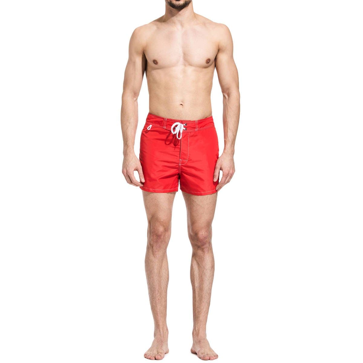 14" Classic Low-Rise Boardshort Fire Red #2