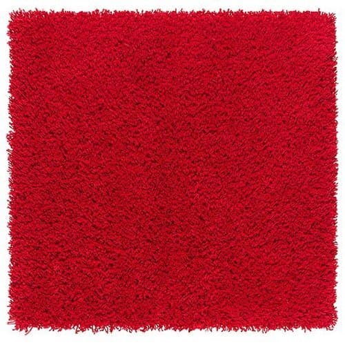 Ikea Hampen Rug Red High Pile