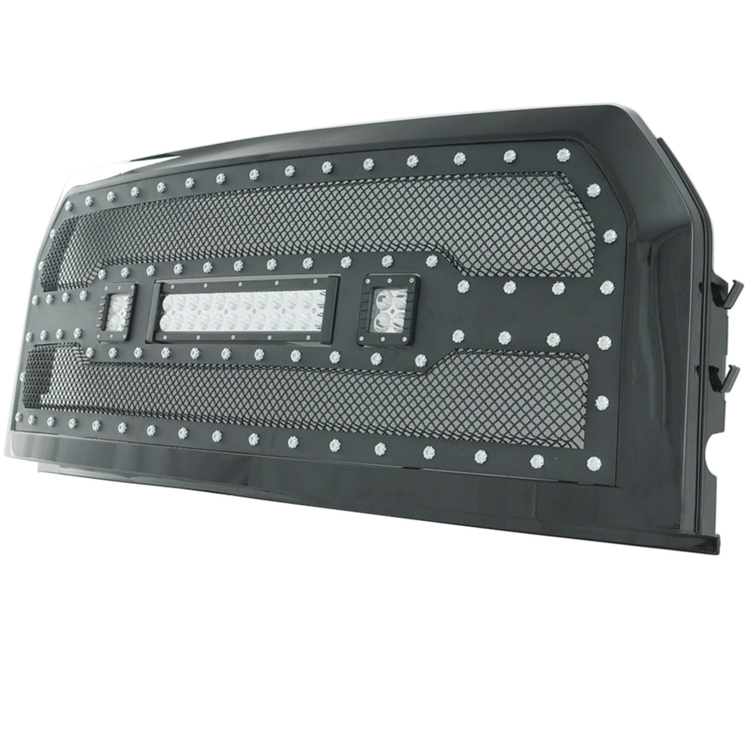 Paramount Automotive48-0850 Evolution Black Stainless Steel Wire Mesh Packaged Grille