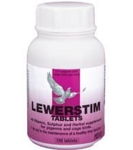 Lewerstim 100 Tablets for Racing Pigeons