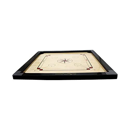 Carrom Board Full Size Cut Pocket with 2" Border (Super) with STRICKER & Accessories