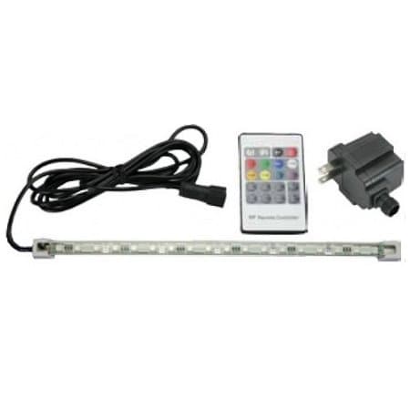 ProEco 11" LED Controllable Color Changing Light Strip for Waterfall Spillways
