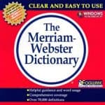 Merriam-Webster's Standard Dictionary (Jewel Case)