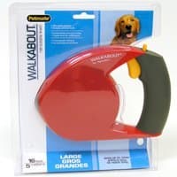 Aspen Pet Walkabout Lg Red Leash
