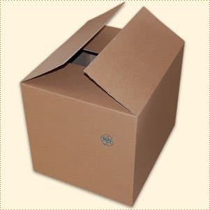 Folding Cardboard Boxes 600 x 500 x 500 mm Single Brown 250