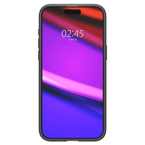 Mag Armor MagFit Back Cover Case for iPhone 15 Pro, MagSafe Compatible, Military-Grade - PC+TPU | Matte Black