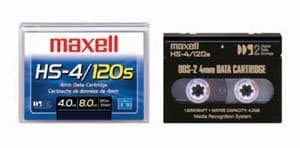 Maxell 1/8 inch Tape DDS Data Cartridge CART,DATA,DDS2,120M,4.0GB (Pack of10)
