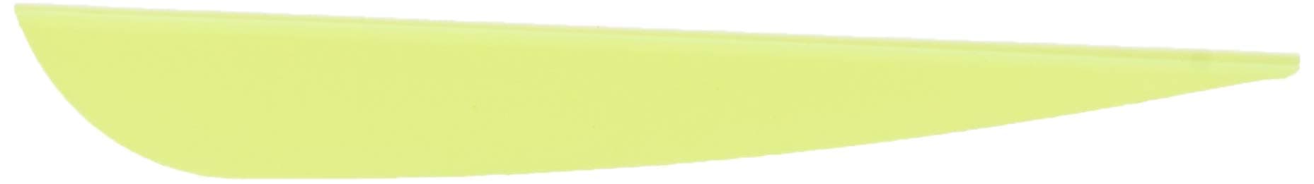 AA&E Archery Elite Plastifletch 3 7/8'' Yellow 100 Pack Vanes