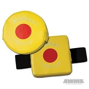 The Squeaky Thing Punch Target - Yellow (Round - Handheld)
