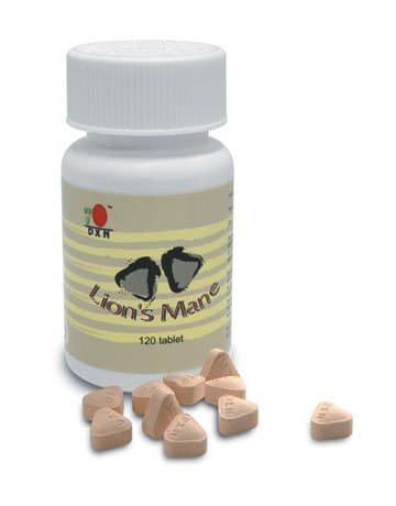 Lion's Mane, Memory & Nerve Support, 120 Count Tablets by DXN
