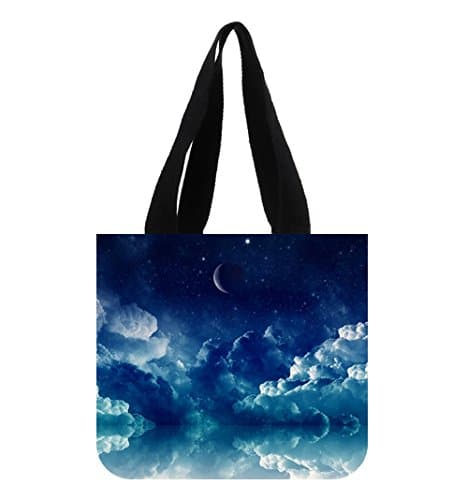 Blue Cloud Sky Personalized Shopping Bag Customized Tote Bag