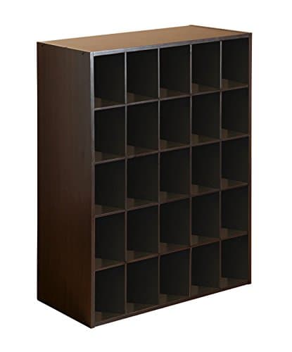 Simply Built 25-Cube Organizer, Espresso
