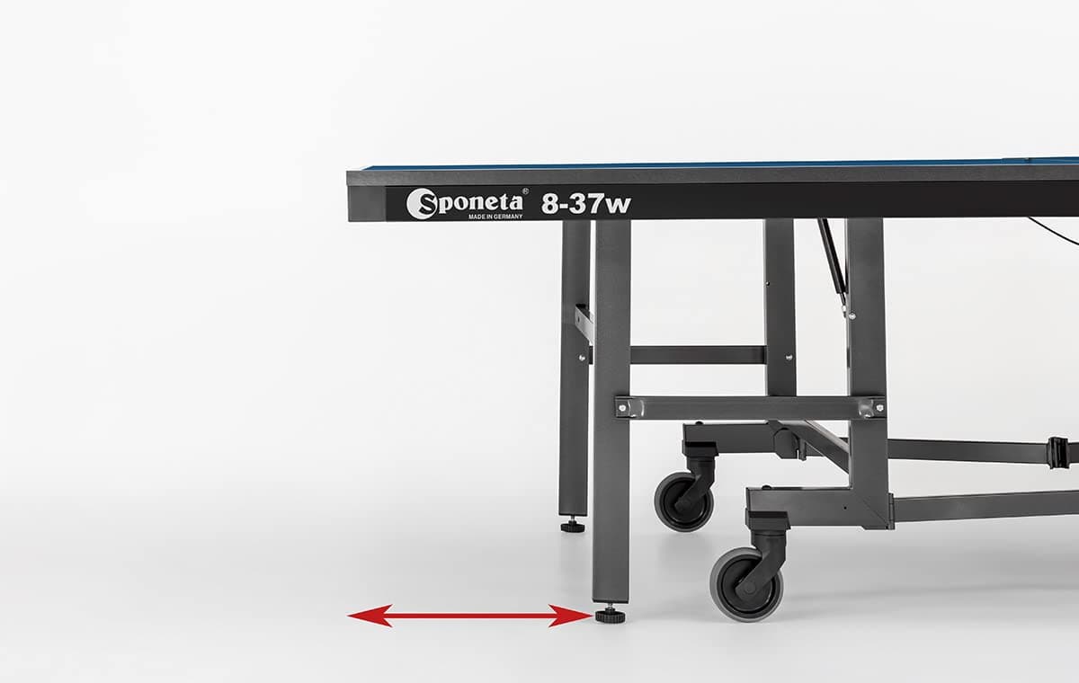 Super Compact, 8-37 W Premium Indoor Table Tennis Table, ITTF Tournament Approved