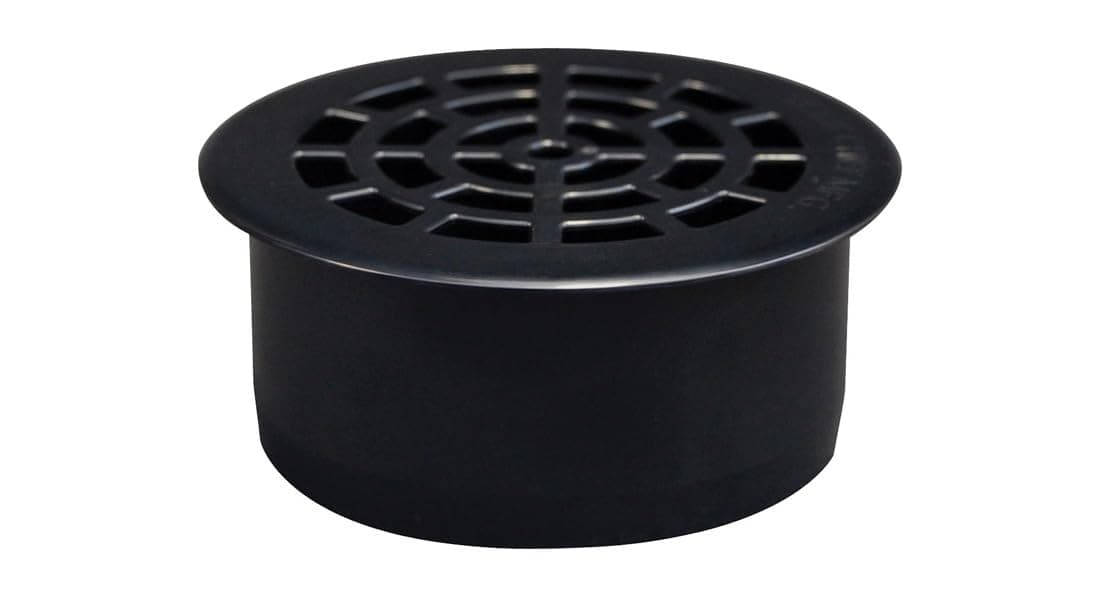Oatey 43560 2 in. ABS Plastic Snap-In Floor Drain with 2-1/4 in. Strainer