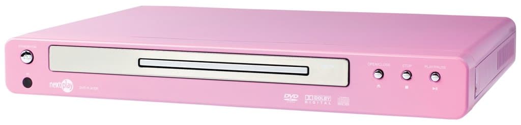 Progressive Scan Dolby DVD Player w/ Remote (Pink)
