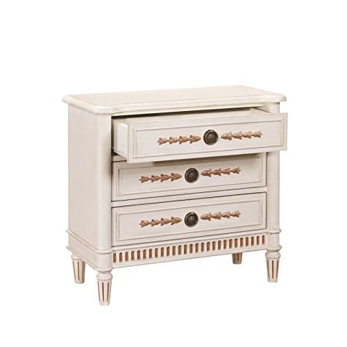 Right2Home Pulaski Fluted Base Accent Drawer Chest