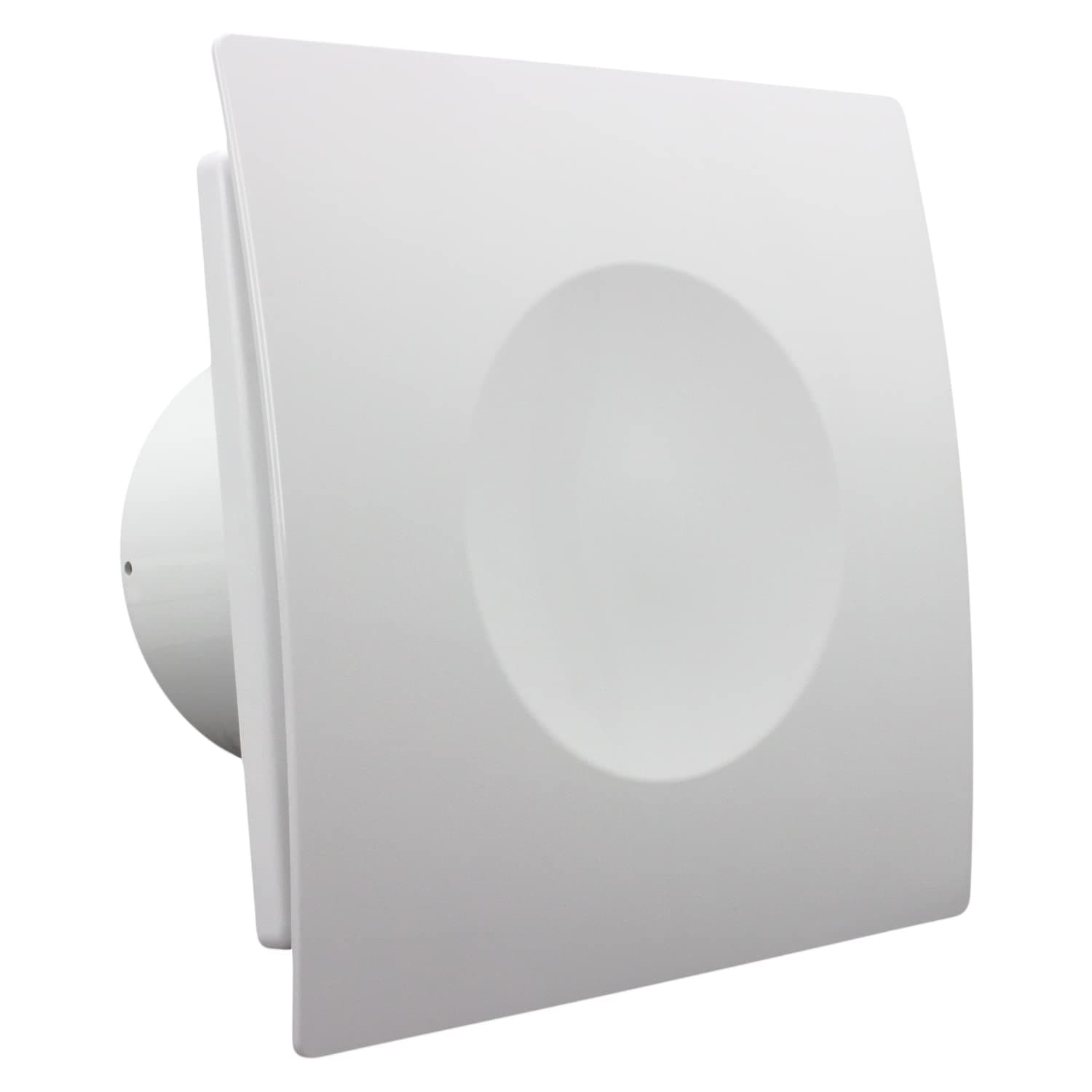 VENTS QuietLine 4 inch Humidity Control & Timer Extractor Fan Modern Design Silent Bathroom Ventilator with Humidistat Sensor for 100 mm Ducting Wall Ceiling Ventilation Shaft Mounting