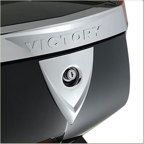 Victory Motorcycles Chrome Trunk Lock Button Trim – Victory Vision