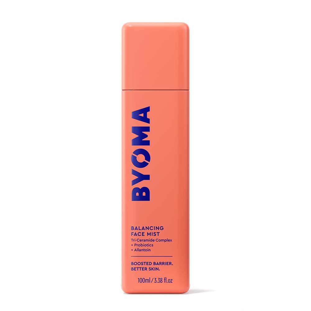 BYOMA Balancing Face Mist (100ml) pH Balanced Face Toner with Ceramides, Probiotics and Allantoin - Alcohol Free Toner Spray - Balance, Soothe and Refresh Throughout the Day