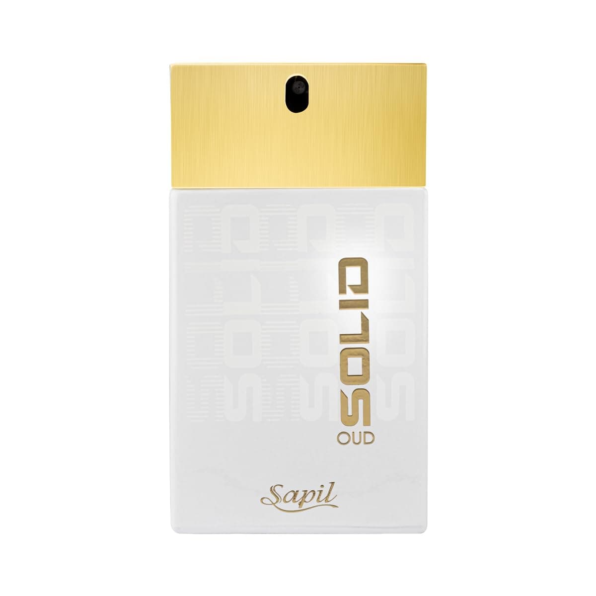 Sapil Solid Oud Eau de Toilette for Men, 100ml – Bold Citrus and Spicy Fragrance with Musk and Woody Undertones for Long-Lasting Masculine Sophistication