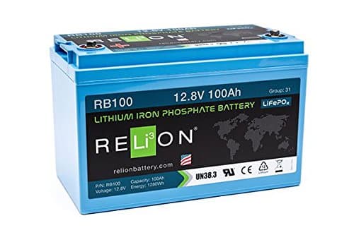 Relion RB100-12V 100AH LITHIUM BATTERY