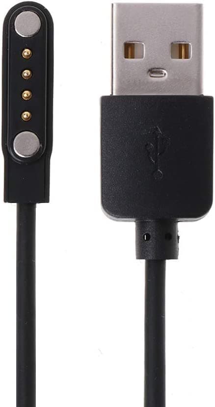 iTronix Charger cable for Fire Boltt Talk/Talk Pro/Thunder/360 Pro/Visionary/Invincible/Invincible Plus/Diamond/Infinity/Infinity Luxe/Eclipse/Quantum/Rock/Emperor/Wonder smartwatches