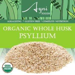 Organic Whole Husk Psyllium - 12 oz