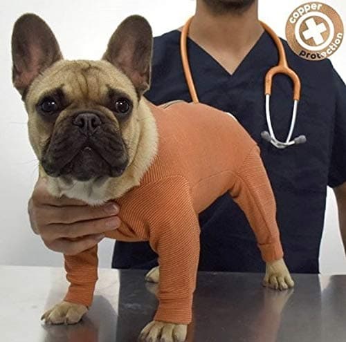 Therapeutic Copper Suit (9) comfier Post Surgical Care, E-Collar Alternative, Helps Wound Healing, and a Wide Range of dermatological Issues