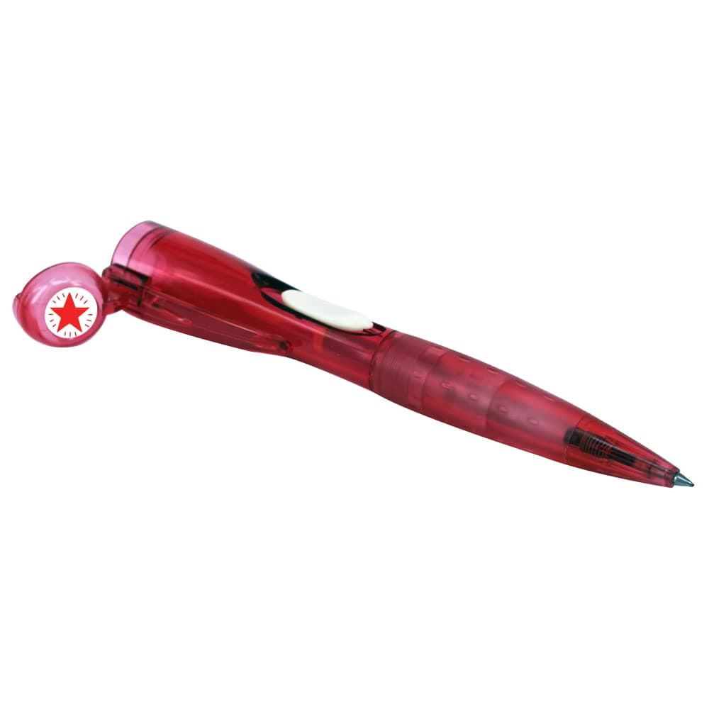 Teacher Shining Red Star Clix Stamper Pen