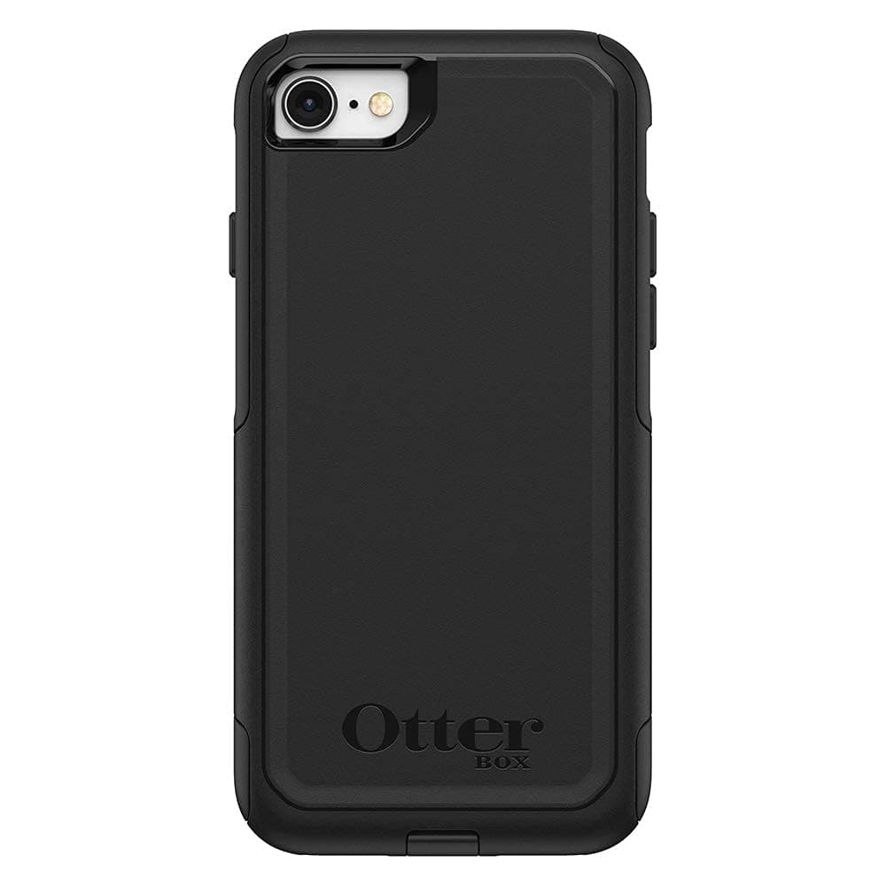 OtterBox iPhone SE 3rd & 2nd Gen (NOT SE4 – 2025 MODEL) iPhone 8 & iPhone 7 (NOT PLUS SIZED MODELS) Commuter Series Case - Black, Slim & Tough, Pocket-Friendly, with Port Protection