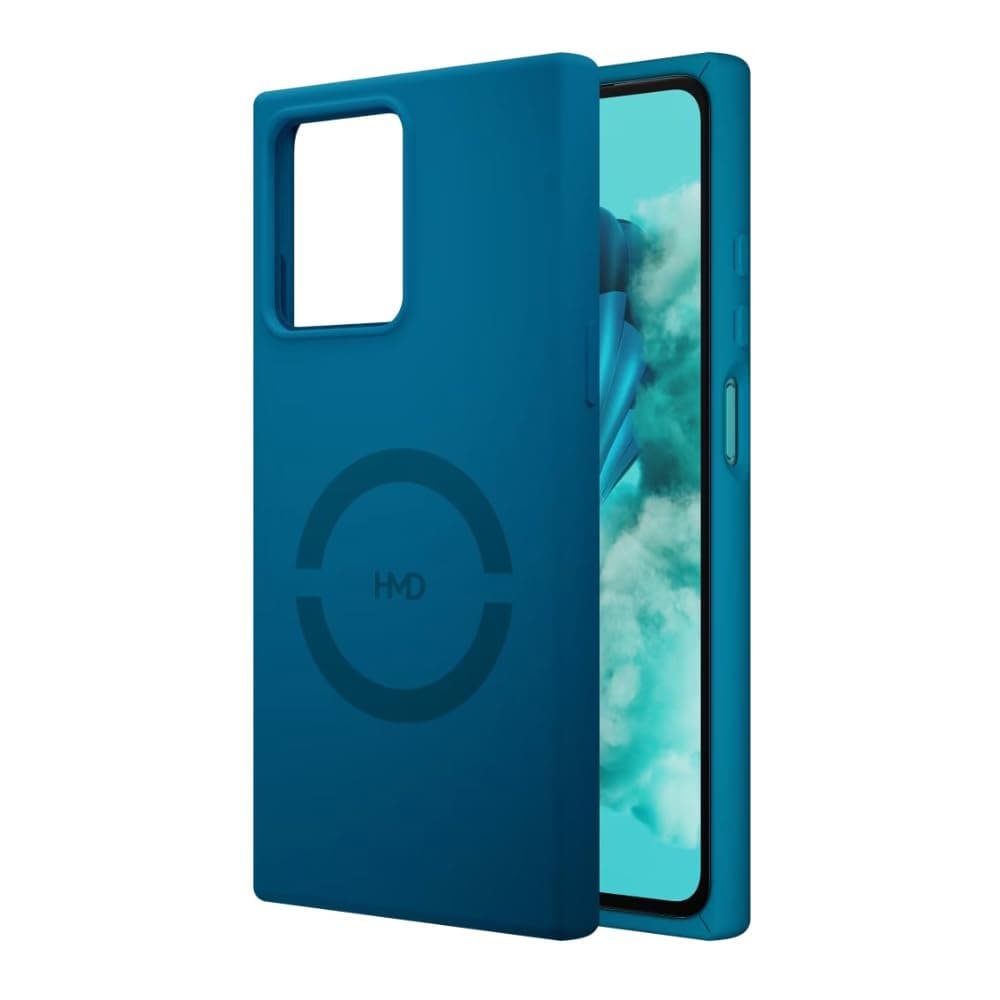 HMD Skyline Case | Qi2 Wireless Charging Compatible | Recycled Materials | Blue Topaz