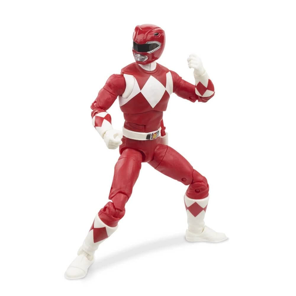 Lightning Mighty Morphin Red Ranger Figure