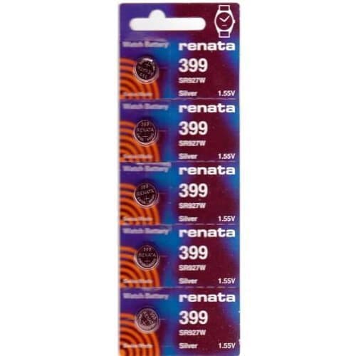 #399 Renata Watch Batteries 5Pcs