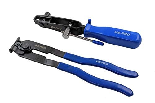 US Pro Bergen Professional CV Clamp Tool and CV Joint Boot Clamp Pliers Set