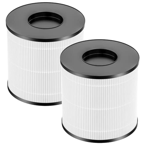 2 Pack 3389 HEPA Replacement Filter Compatible with Bissell MYair+ and MYair HUB 2905A 3179A, Part Number 3389