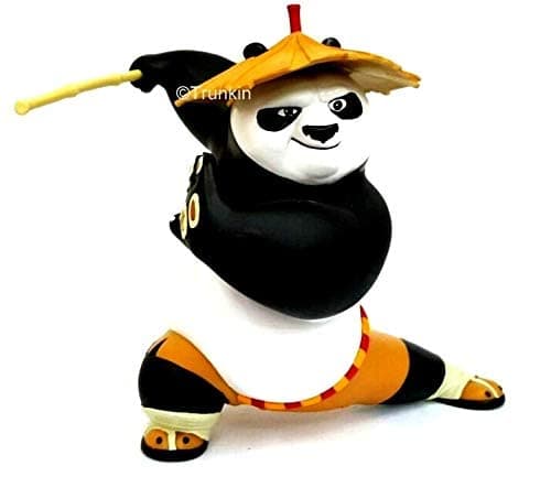 Trunkin Kung Fu Panda Figurine - Multicolor, PVC