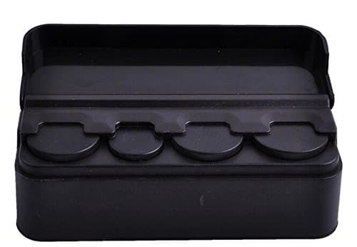 Car Plastic Pocket Telescopic Dash Coins Case Storage Box Holder Container