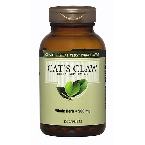 GNC Herbal Plus Cat's Claw, 500mg, Capsules 100 ea