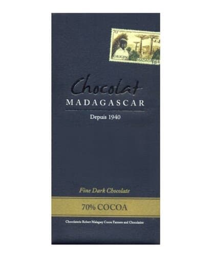 Chocolat Madagascar, 70% Dark Chocolate bar