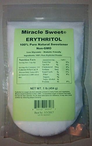 Miracle Sweet Erythritol - 4 lb