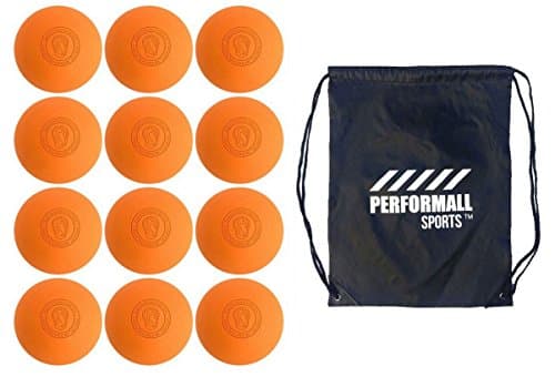 Signature Lacrosse Balls 12 Orange Bundle