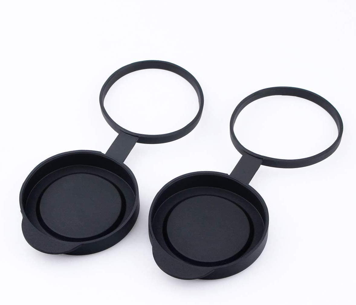 Protective Rubber Objective Lens Caps 42mm for Fits Binoculars with Outer Diameter 52-54mm