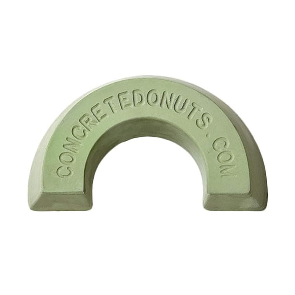 Concrete Donutsfor a Rotary Head Half, Large, Green
